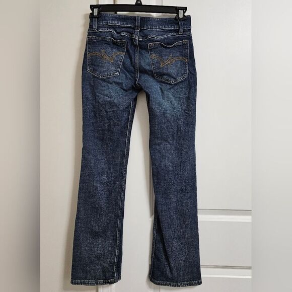 Wrangler Bootcut Jeans Women's 3x32 (28x30) Blue Embroidered Western Boho EUC - Picture 9 of 9